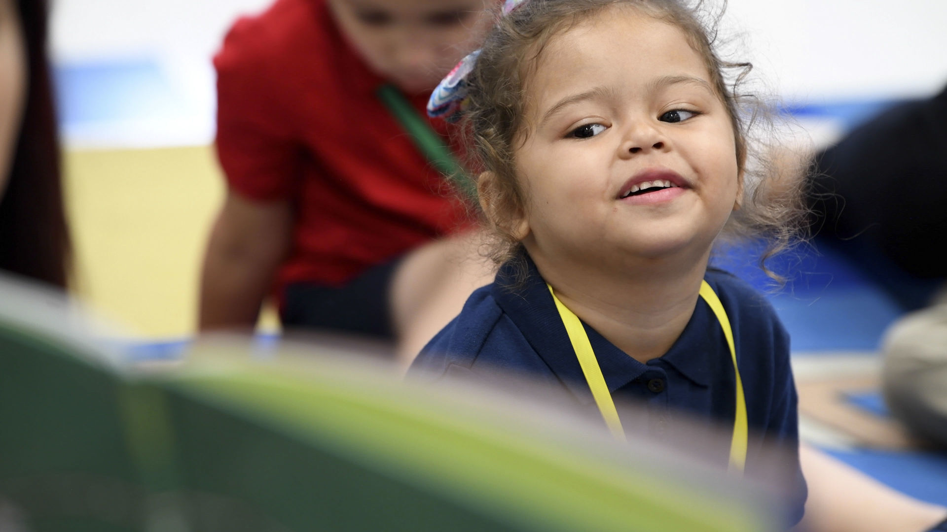 Frank and Wilson elementary 4K first day